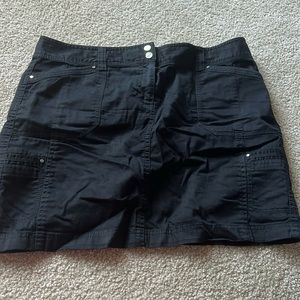 WHBM Black Skirt